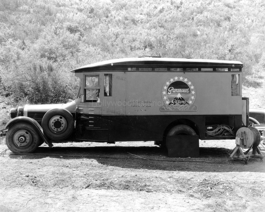 Sound Recording Truck 1930 Paramount Pictures WM.jpg